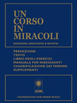 cover image of Un Corso in Miracoli